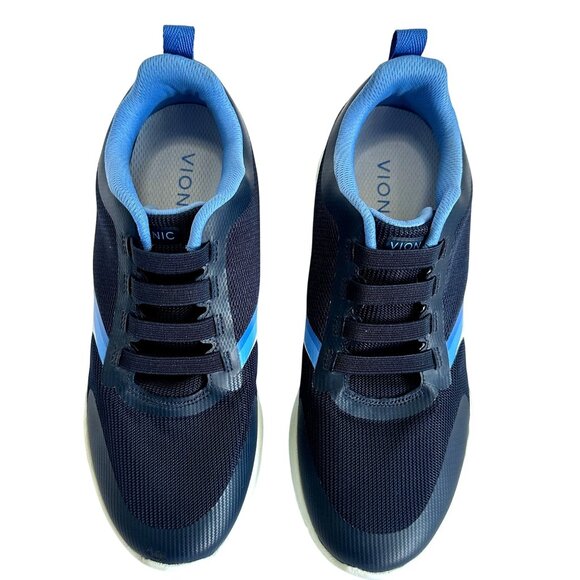 Vionic Layla Walking Slip On Comfort Shoes Navy Blue Size 7.5 Sneakers - Picture 3 of 10